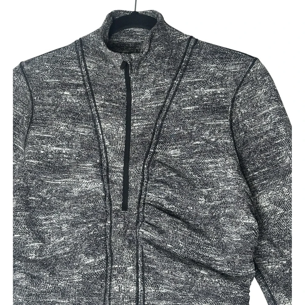 Lululemon Cypress Kiss 1/2 Zip pullover Jacket Women's‎ Size 10 Rush Jacquard